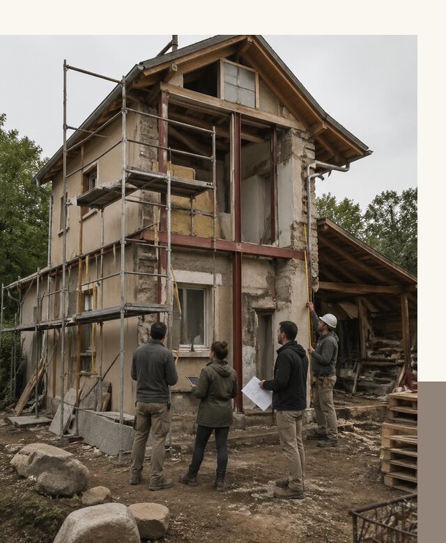 Реконструкция загородного дома под ключ в Кохме от бюро