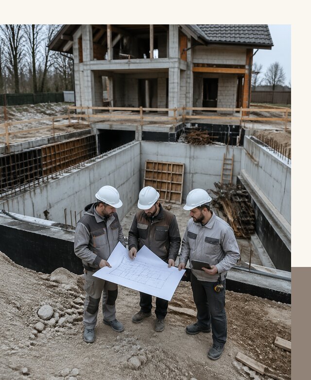 Проектирование и строительство домов с подвалом под ключ в Кохме